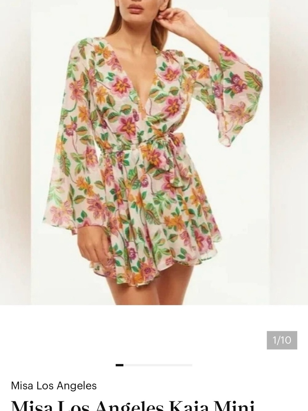 Misa Los Angeles Kaia Dress BNWT